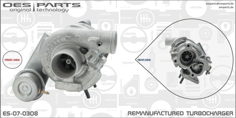 OES PARTS Компрессор, наддув ES-07-0308